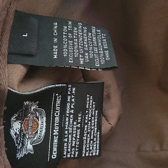 Harley Davidson Canvas Cap - Picture 5 of 6